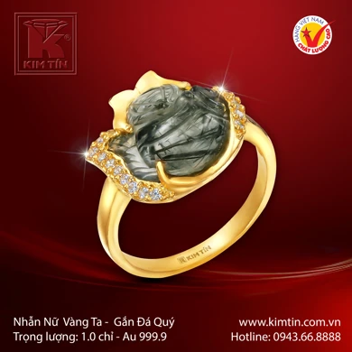Nhẫn Nữ Vàng 24K 