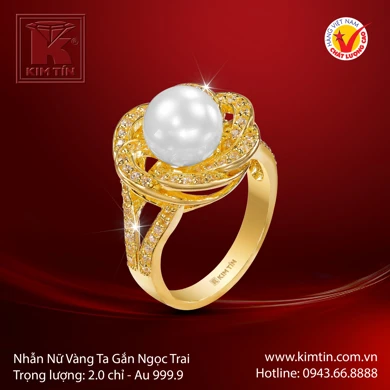 Nhẫn Nữ Vàng 24K