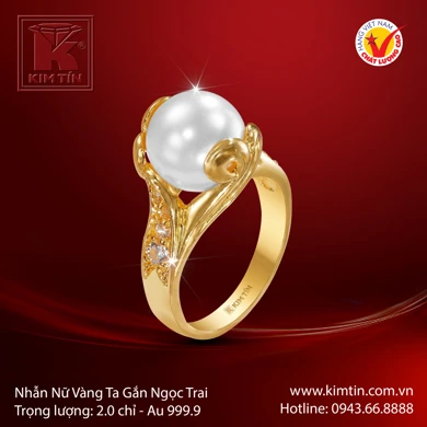 Nhẫn Nữ Vàng 24K