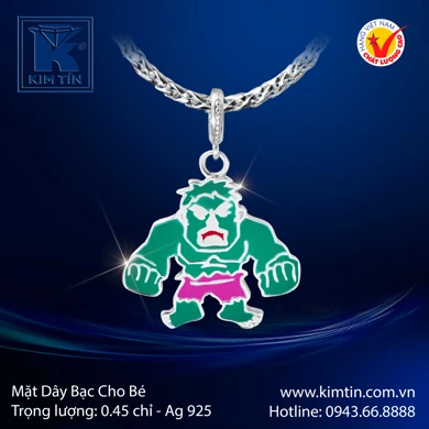 Mặt dây Bạc cho bé 