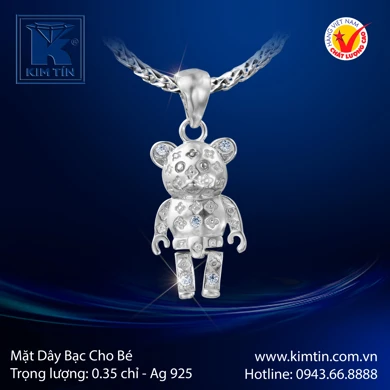 Mặt dây Bạc cho bé 