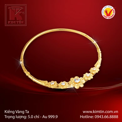 Kiềng Cưới Vàng 24K