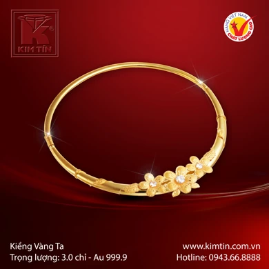 Kiềng Cưới Vàng 24K