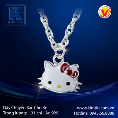 Dây chuyền Bạc cho bé 