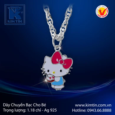 Dây chuyền Bạc cho bé 