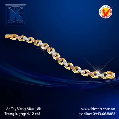 Lắc tay Vàng tây 18K