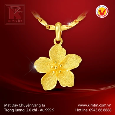 Mặt dây chuyền Vàng 24K