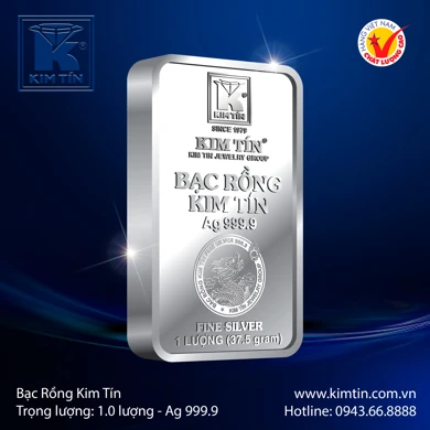 Bạc Rồng Kim Tín 1 Lượng