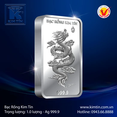 Bạc Rồng Kim Tín 1 Lượng