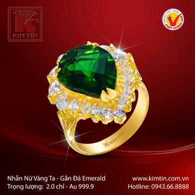 Nhẫn Nữ Vàng 24K