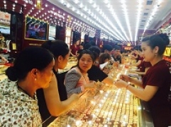 Thông tin thị trường vàng sáng 26.3.2019: Vàng thế giới tăng vọt kéo vàng trong nước đi lên