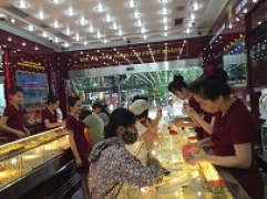 Thông tin thị trường vàng sáng 10.5.2019: Vàng thế giới vẫn tăng, trong nước ổn định