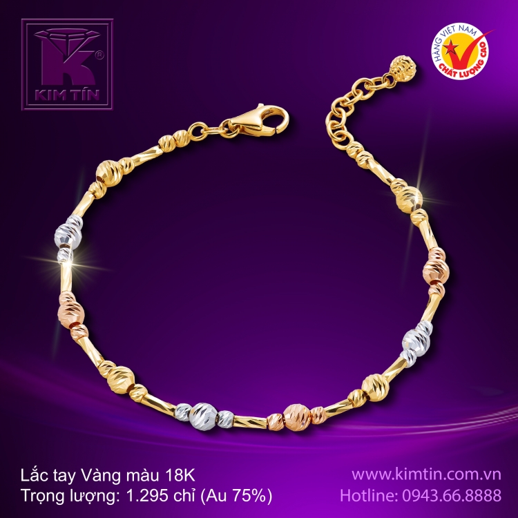 Lắc tay Vàng 18K