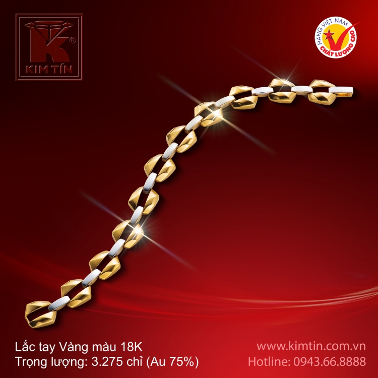 Lắc tay Vàng 18K