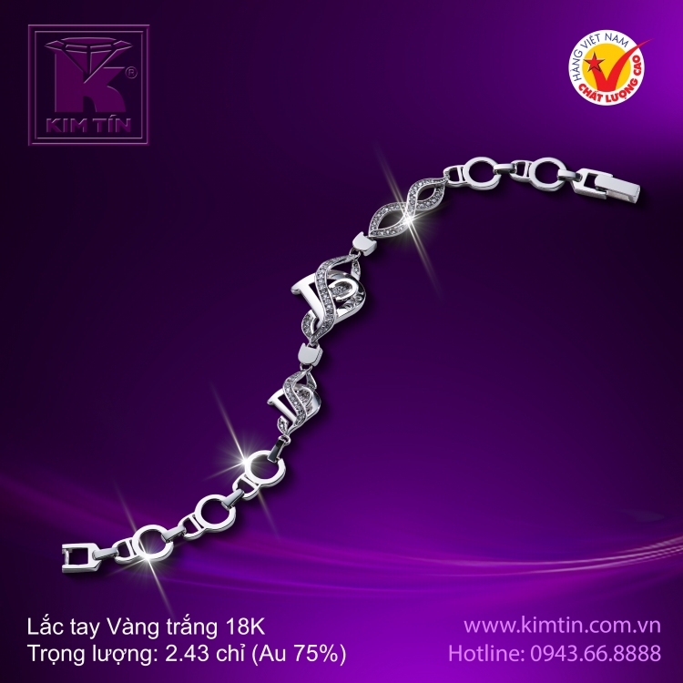 Lắc tay Vàng 18K