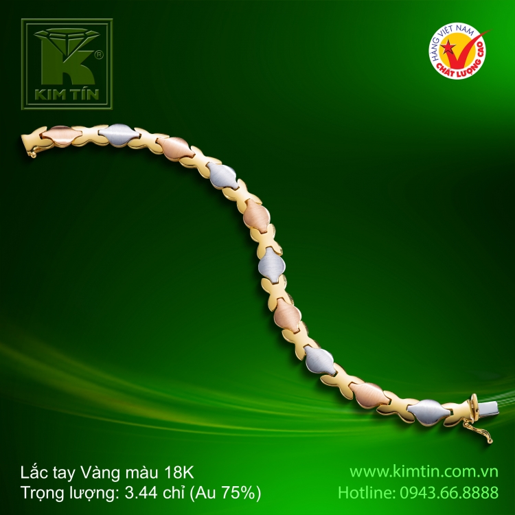 Lắc tay Vàng 18K