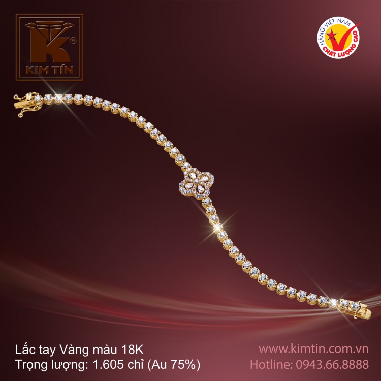 Lắc tay Vàng 18K