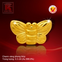 Charm vàng phong thủy