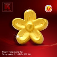 Charm vàng phong thủy