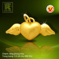 Charm vàng phong thủy