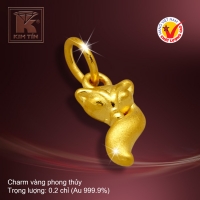 Charm vàng phong thủy