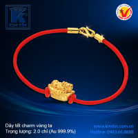 Dây tết charm - Vàng 24K