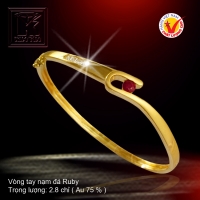 Vòng tay nạm Ruby