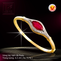 Vòng tay nạm Ruby