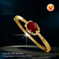 Vòng tay nạm Ruby