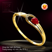 Vòng tay nạm Ruby