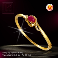 Vòng tay nạm Ruby