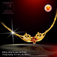 Kiềng cổ vàng 24K