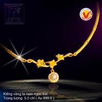 Kiềng cổ vàng 24K