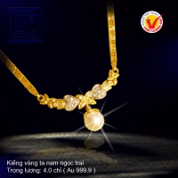 Kiềng cổ vàng 24K