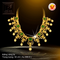 Kiềng cổ vàng 24K