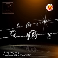 Lắc tay vàng 18K