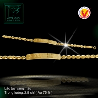 Lắc tay vàng 18 K