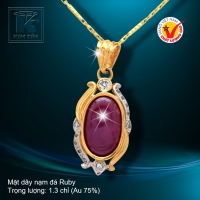 Mặt dây vàng 18K