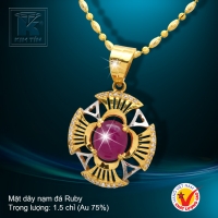 Mặt dây vàng 18K