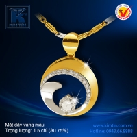 Mặt dây vàng 18K