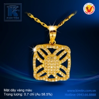 Mặt dây vàng 14K