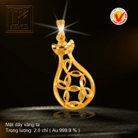 Mặt dây vàng 24K