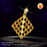 Mặt dây vàng 24K