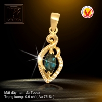 Mặt dây vàng 18 K