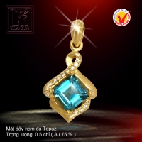 Mặt dây vàng 18 K