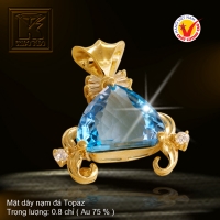 Mặt dây vàng 18K