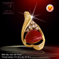 Mặt dây vàng 18K