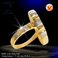 Nhẫn cưới vàng 18K