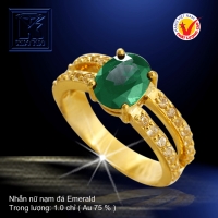 Nhẫn nữ vàng màu 18K