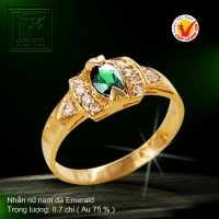 Nhẫn nữ vàng màu 18K